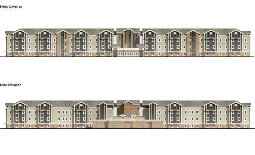 AIT 3 Story Elevation